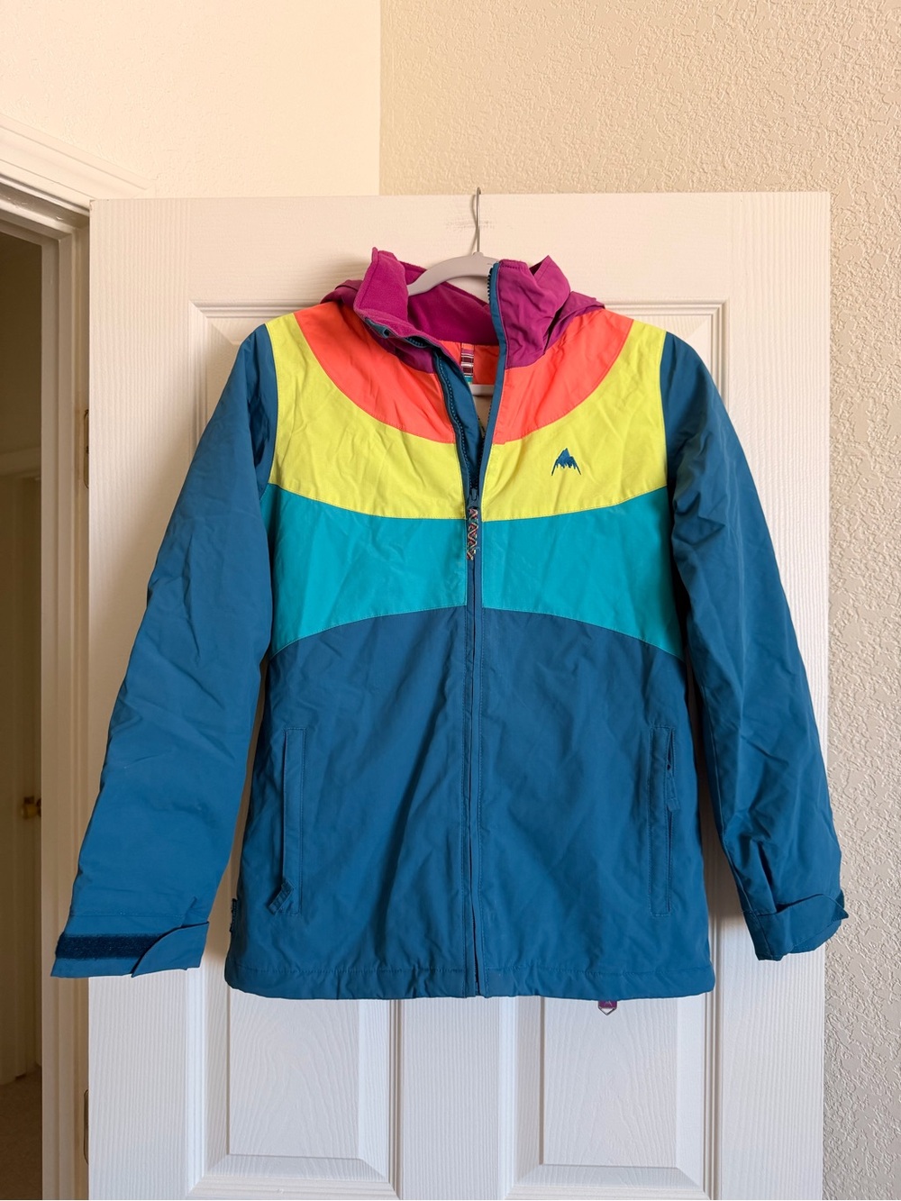 Burton Dryride Ski Snowboard Coat Jacket Youth Girls Large 14/16 Room to Grow